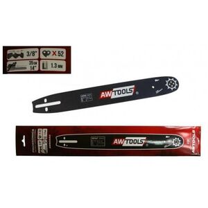 AWTools Prowadnica do piły 35cm 14" 1,3mm 0,050" 3/8" do CS450 (AW80050) 3184278 5902198742876