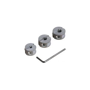 Wolfcraft Ogranicznik głębokości wiercenia 6-10mm 3szt. + klucz (2755000) 3183863 4006885275508