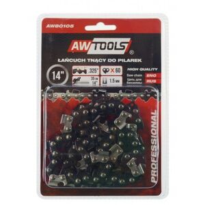 AWTools Łańcuch tnący do pilarki 35cm 14" .325" 1,5mm 60-ogniw (AW80105) 3183588 5902198740599