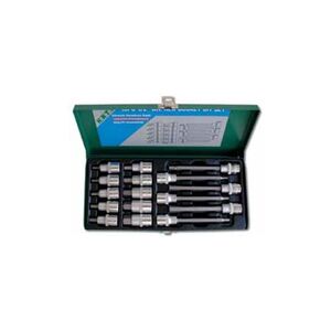 Honiton Zestaw nasadek trzpieniowych imbusowych hex 1/2" H5-H19 krótkie i długie 16szt. (H0016) 3181283 5900774501169