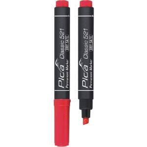 Pica-Marker Marker Classic ścięty czerwony (521-40) 3184664 4260056152399