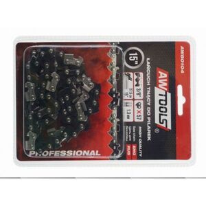 AWTools Łańcuch tnący do pilarki 38cm 15" 3/8" 1,3mm 57-ogniw (AW80104) 3183587 5902198740582