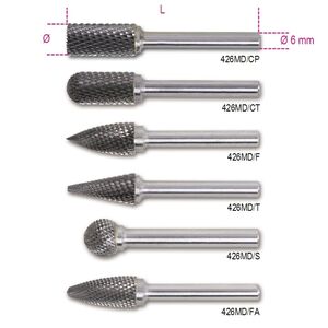 Beta Tools Pilnik obrotowy z węglika spiekanego 8mm (426MD/CP8) 3181225 8014230564807