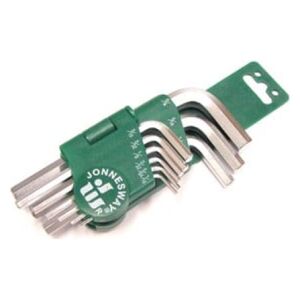 Jonnesway Zestaw kluczy imbusowych hex typ L 1/16-3/8" 9szt. (H01SM209S) 3180471 4719152129489