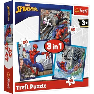 Trefl Puzzle 3w1 SpiderMan Pajęczy przyjaciele