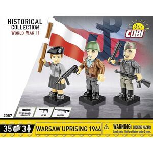 Figurka XXX_Cobi Klocki (Cobi) Figurki Powstańców warszawskich 1944 zestaw
