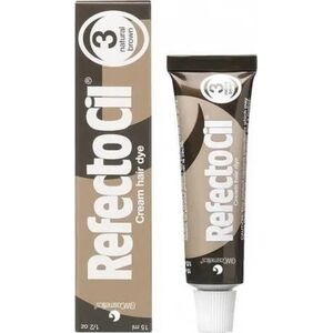 Activeshop REFECTOCIL Eyelash And Eyebrow Tint henna do brwi i rzęs 3 Natural Brown 15ml