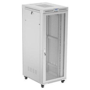 Szafa Lanberg LANBERG szafa stojąca 19/42U 800x1000 drzwi perforowane LCD flat pack szara