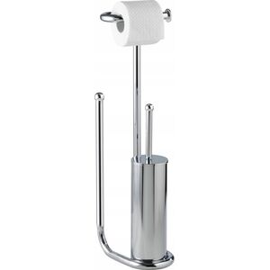 Wenko Stojak na papier toaletowy i szczotkę do WC, UNIVERSALO - 3 w 1, WENKO