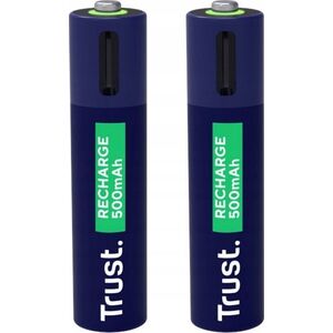 Trust TRUST Nabíjecí baterie AAA, USB-C, 2ks