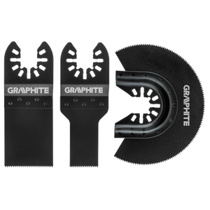 Graphite Zestaw brzeszczotów do drewna 3szt. (56H070) 3214850 5902062022127