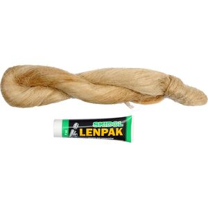 Skidol Hydrauliczny zestaw naprawczy pasta Lenpak 65g + pakuły lniane 100g (86761) 3270421 5906083867613
