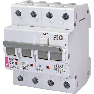 Eti-Polam Wyłącznik różnicowo-nadprądowy 4P 32A C 0,03A typ AC KZS-4M (002174027) 3312684 3838895552215