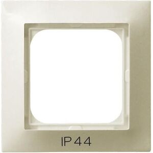 Ospel Ramka pojedyncza Impresja do łączników IP44 ecru (RH-1Y/27) 3314703 5907577441272