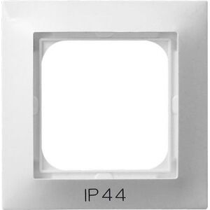 Ospel Ramka pojedyncza Impresja do łączników IP-44 biały (RH-1Y/00) 3314719 5907577440701