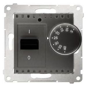 Kontakt-Simon Simon 54 Regulator temperatury 5-40°C IP20 antracyt (DRT10W.01/48) 3315341 5902787826697