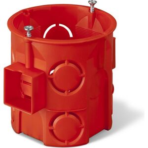 Elektro-Plast Puszka podtynkowa 60mm głęboka z wkrętami czerwona PK-60 PRO (0285-01) 3318764 5901752632141