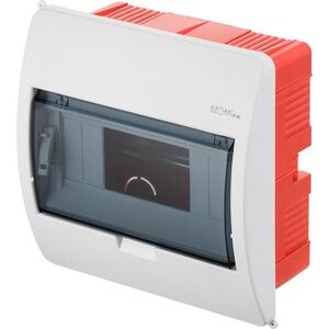 Elektro-Plast Rozdzielnica Elegant podtynkowa modułowa 1 x 8 IP40 195 x 195 x 105mm (2412-01) 3329209 5902431692227