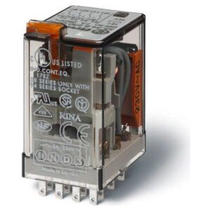 Finder Przekaźnik miniaturowy przemysłowy 4P 7A 250V AC (55.34.8.230.0040) 3333892 8012823077024