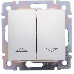 Legrand Łącznik żaluzjowy Valena z blokadą mechaniczną aluminium (770104) 3334097 3245067701041