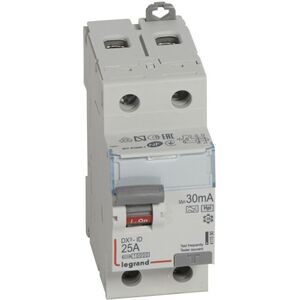Legrand Wyłącznik różnicowo-prądowy 2P 25A 0,03A typ HPI P302 DX3 (411590) 3337820 3245064115902