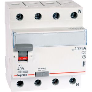 Legrand Wyłącznik różnicowo-prądowy 4P 40A 0,1A typ A P304 TX3 (411775) 3337825 3414970353566