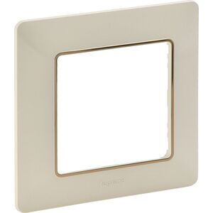 Legrand Ramka pojedyncza Valena Life kremowa / złota (754061) 3344311 3414970454560