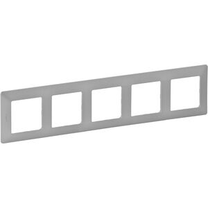 Legrand Ramka pięciokrotna Valena Life aluminium (754135) 3344355 3414970455116