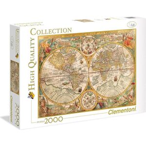 Clementoni 2000 Elementów Starożytna mapa 1295112 8005125325573