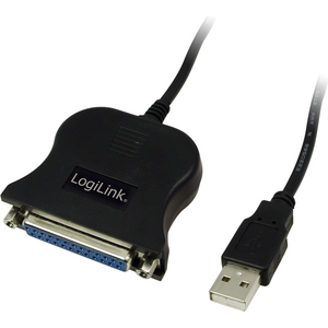 Kabel USB LogiLink USB-A - 1.8 m Czarny (UA0054A)