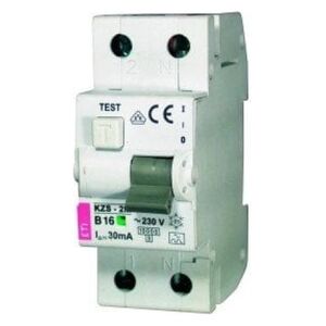 Eti-Polam Wyłącznik różnicowo-nadprądowy KZS-2M 2P 10A B 0,03A typ A - 002173202 3118673 3838895278474