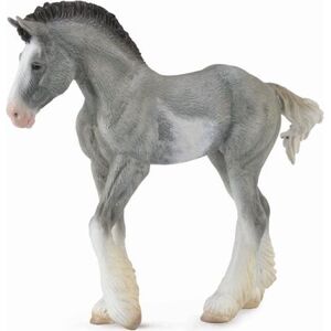 Figurka Collecta Źrebię Clydesdale Foal Blue Roan (004-88626)