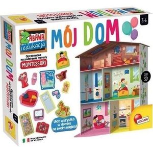 Lisciani Gra edukacyjna Montessori Maxi mój dom