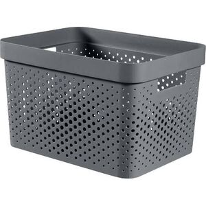 Curver Kosz do Szafy Organizacji Pojemnik Szary Infinity 17l CURVER