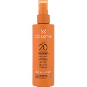 Collistar Collistar Smart Sun Protection Tanning Moisturizing Milk Spray SPF20 Preparat do opalania ciała 200ml