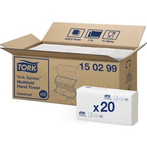Tork Tork - Miękki ręcznik w składce trójpanelowej, biały - Universal