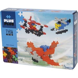 Plus Plus Plus-Plus, Mini Basic - 170 szt. - Samoloty