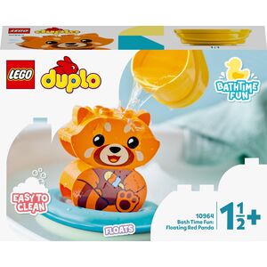 LEGO Duplo Zabawa w kąpieli: pływająca czerwona panda (10964)