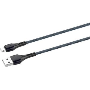 Kabel USB LDNIO USB-A - microUSB 2 m Szary (LS522 micro)