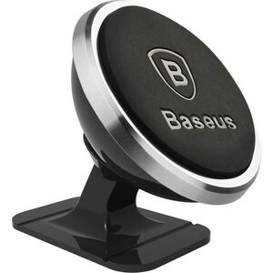 Baseus Baseus Magnetyczny uchwyt samochodowy do telefonu (srebrny)