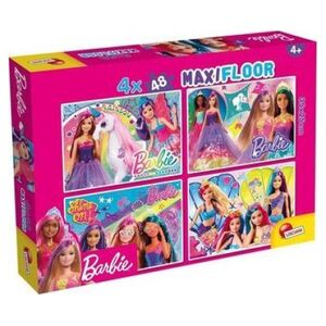 Lisciani LISCIANI BARBIE PUZZLE MAXIFLOOR 4 X 48