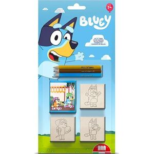 Multiprint MULTIPRINT BLUEY PIECZĄTKI BLISTER 3 SZT.