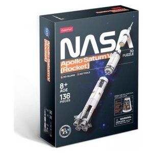 Cubic Fun CUBIC FUN PUZZLE 3D NASA APOLLO SATURN V ROCKET