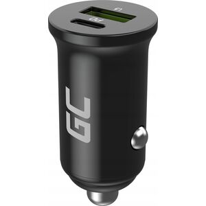 Ładowarka Green Cell Ładowarka samochodowa Green Cell PowerRide Nano 38W USB-C USB-A Power Delivery 3.0 z szybkim ładowaniem Ultra Charge