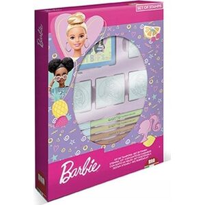 Multiprint MULTIPRINT BARBIE PIECZĄTKI BOX 4 SZT