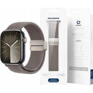 OEM DUX DUCIS pasek MIXTURE PRO pleciony do Apple Watch 42 / 44 / 45 / 49 mm jasno beżowy