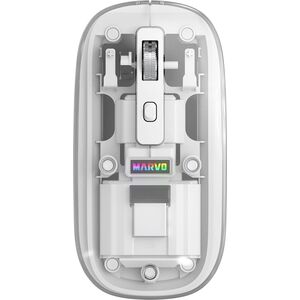 Mysz Marvo Mysz bezprzewodowa, Marvo PRISM B10 White, biała, optyczna, 1600DPI