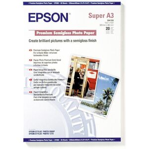 Φωτογραφικό χαρτί Epson για εκτυπωτή A3+ (C13S041328) 12391 10343829930
