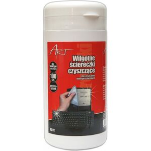 Μαντηλάκια Art Wet για καθαρισμό πλαστικών, 100 τεμ. 294840 5907078655420