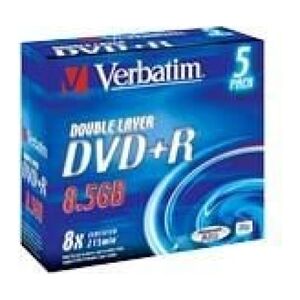 Κατά λέξη DVD+R DL 8,5 GB 8x 5 τεμάχια (43541) 38171 23942435419
